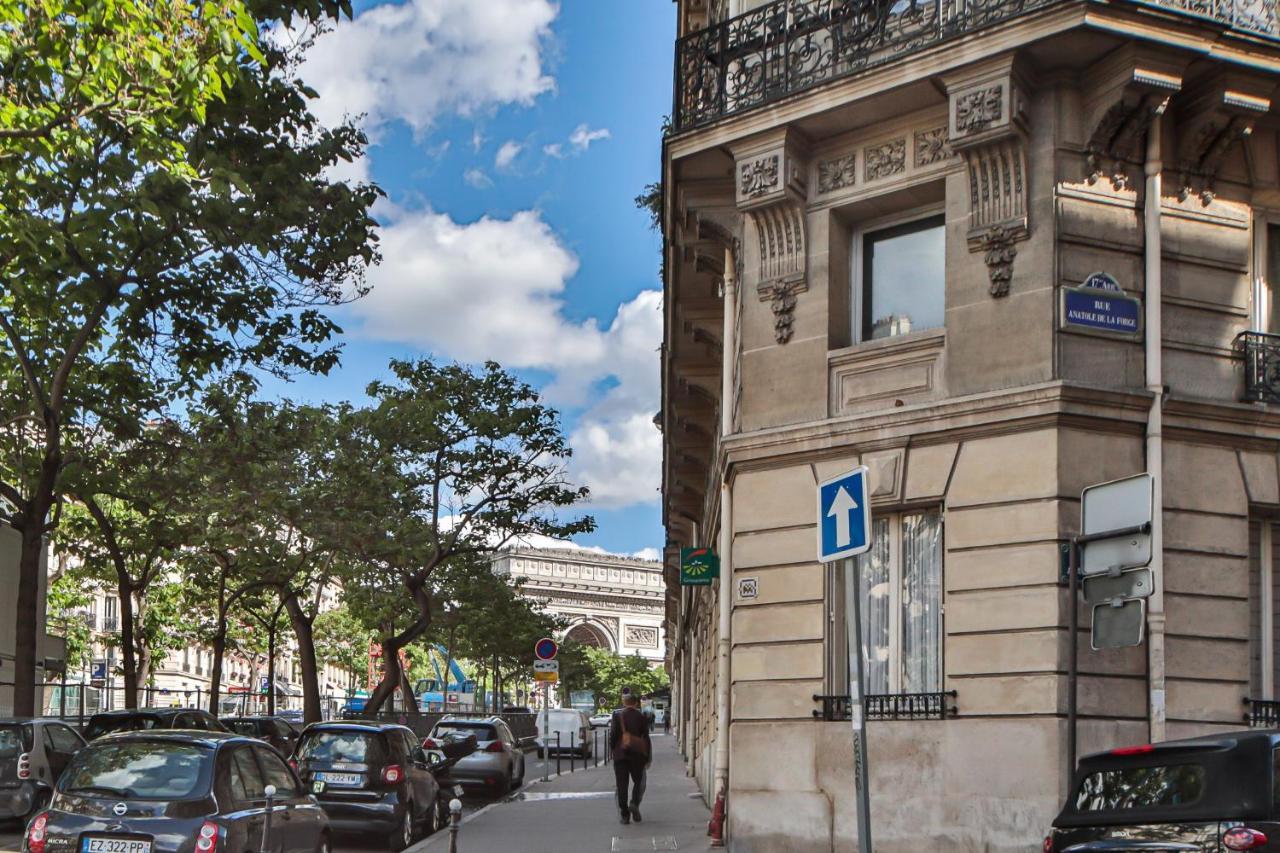 Arc De Triomphe/Palais Des Congres/Amazing View Apartment Paris Bagian luar foto