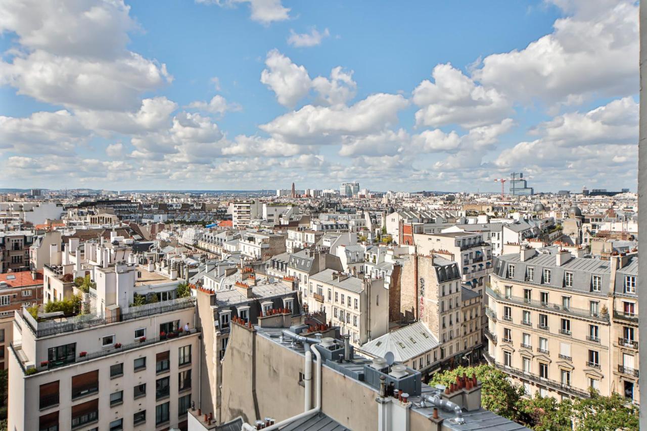 Arc De Triomphe/Palais Des Congres/Amazing View Apartment Paris Bagian luar foto